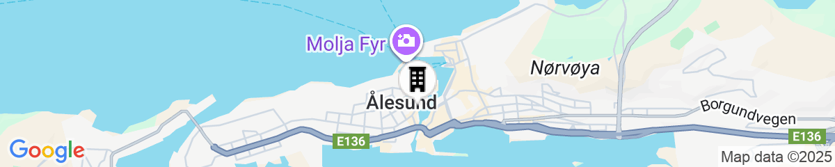 Map for Hotel Brosundet