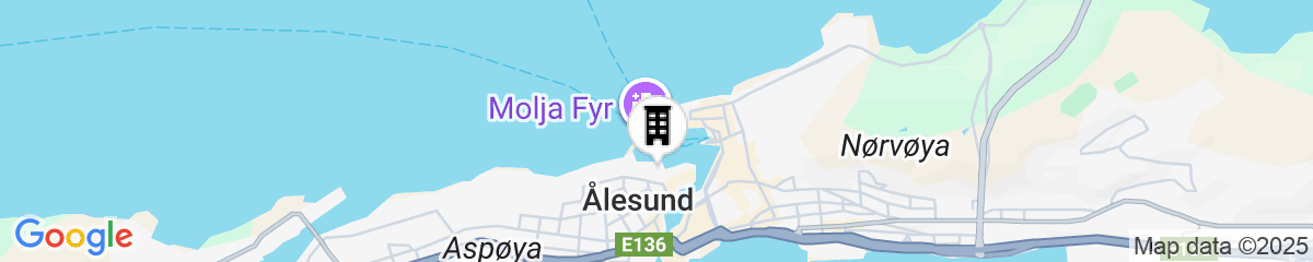 Map for Thon Hotel Ålesund