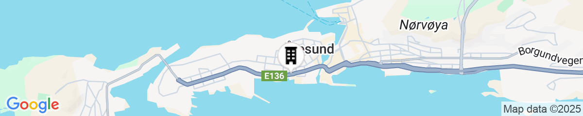 Map for Quality Hotel Waterfront Alesund