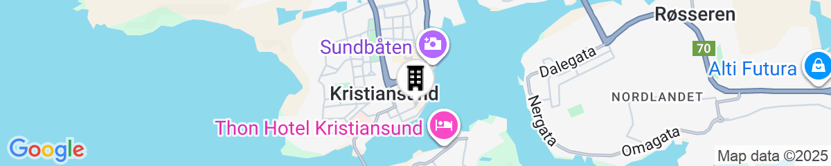 Map for Thon Partner Hotel Storgata