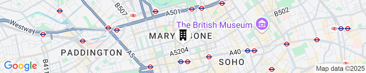 Map for The Welbeck Hotel, by IHG