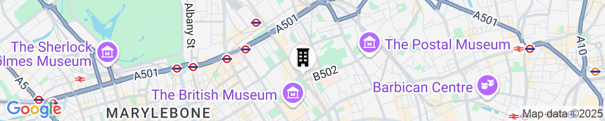 Map for Kimpton Fitzroy London by IHG