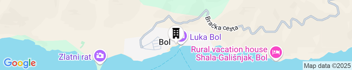 Map for Hotel Kaštil
