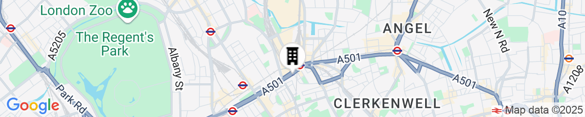 Map for The Standard London