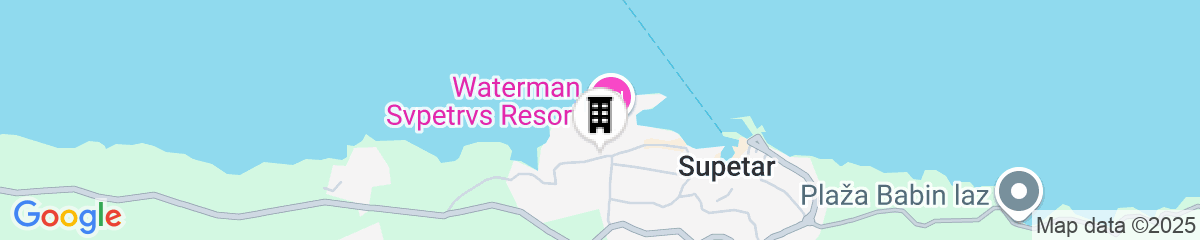 Map for Aminess Vival Velaris Resort 