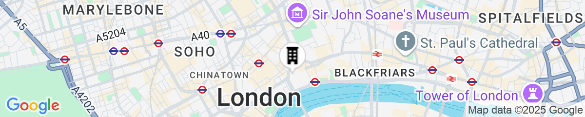 Map for ME London