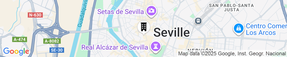 Map for Querencia de Sevilla Autograph Collection