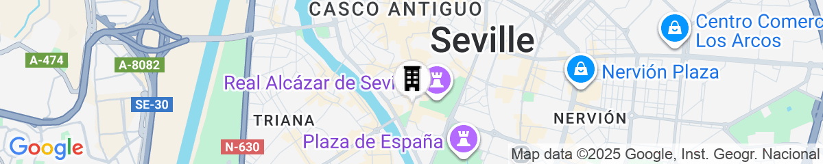 Map for Hotel Tayko Sevilla