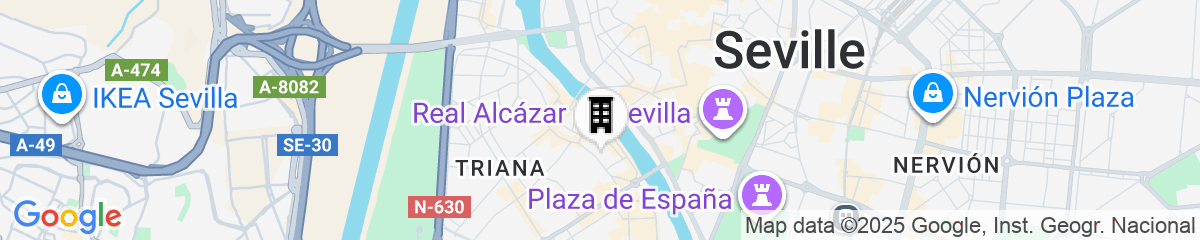 Map for Hotel Boutique Triana House