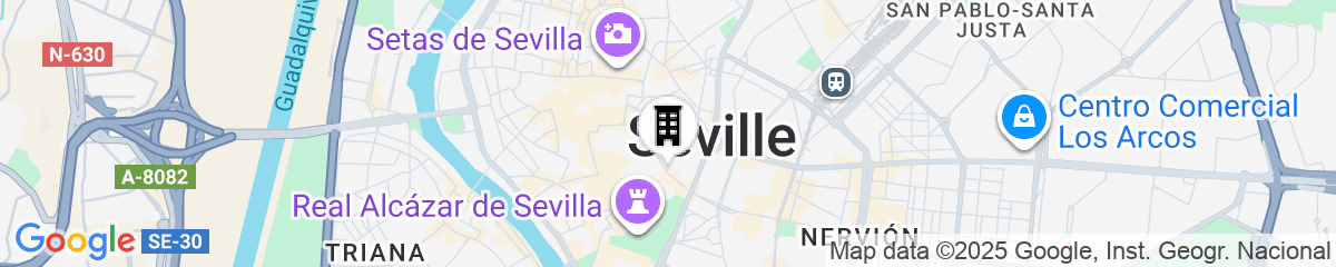 Map for Hotel Fernando III