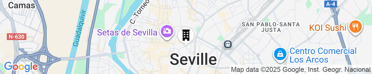 Map for CoolRooms Palacio Villapanés 5 GL
