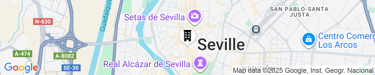 Map for Mercer Plaza Sevilla 5 GL