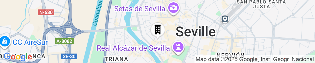 Map for Hotel Las Casas de El Arenal by Casas y Palacios