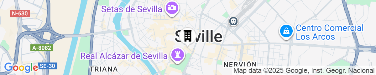 Map for Las Casas de la Judería, Sevilla Historic City Center