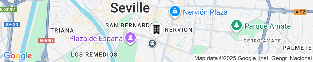 Map for Occidental Sevilla Viapol