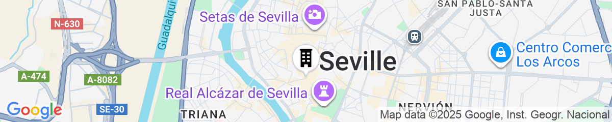 Map for Puerta Catedral Apartments