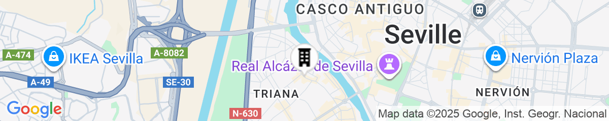 Map for Hotel Zenit Sevilla