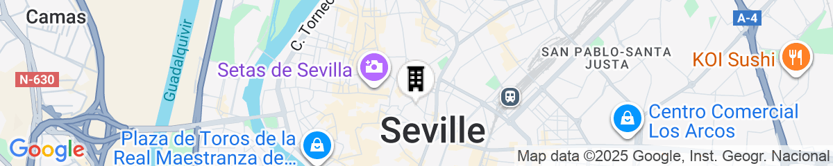 Map for Hospes Las Casas del Rey de Baeza, a Member of Design Hotels