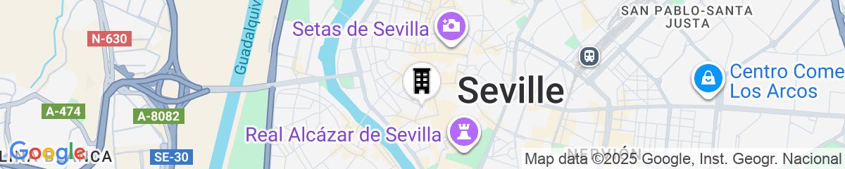 Map for Petit Palace Marqués Santa Ana