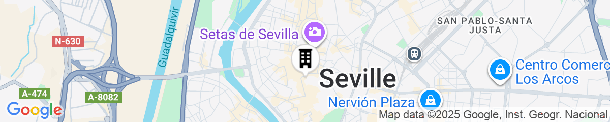 Map for Sercotel Las Casas de los Mercaderes