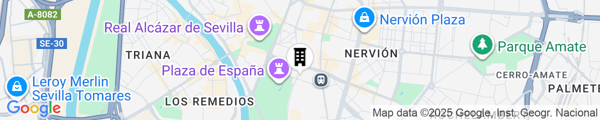 Map for Melia Sevilla