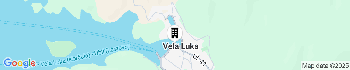 Map for Hotel Korkyra