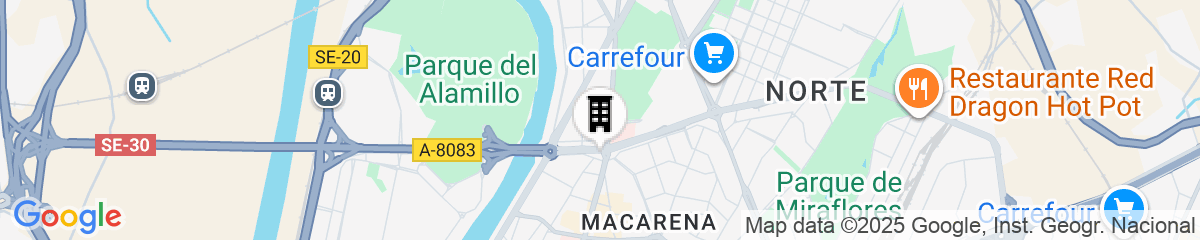 Map for Hotel Porcel Torneo