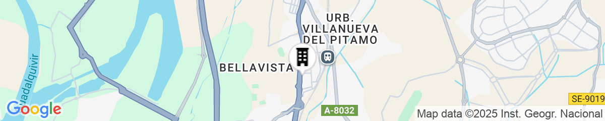 Map for Hotel Bellavista Sevilla