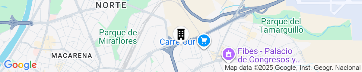 Map for AC Hotel Sevilla Fórum by Marriott