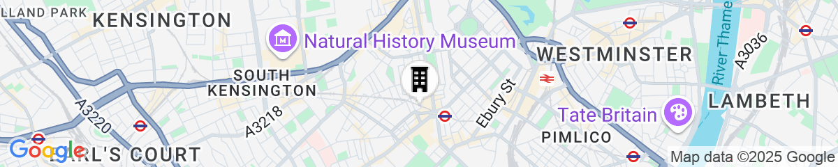 Map for The Chelsea Townhouse by Iconic Luxury Hotels