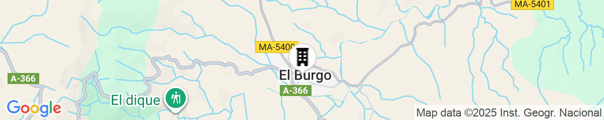 Map for Hotel La Casa Grande del Burgo