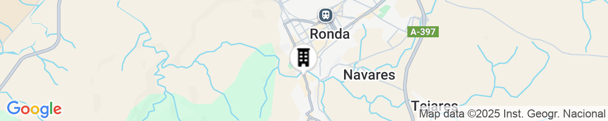 Map for Hotel Palacio de Hemingway