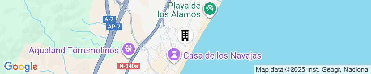 Map for Waterfront Playamar Apartments