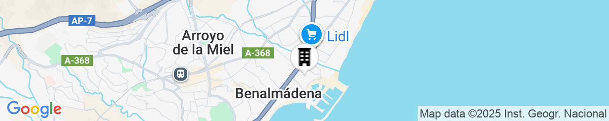 Map for Hotel Palmasol Puerto Marina