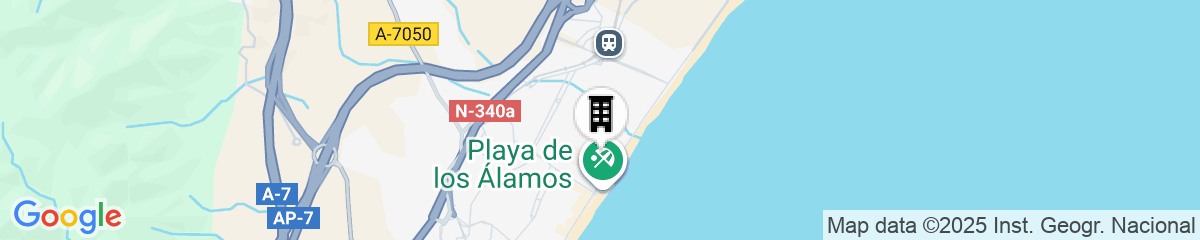 Map for Ibersol Torremolinos Beach