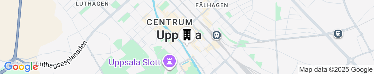 Map for Grand Hotell Hörnan