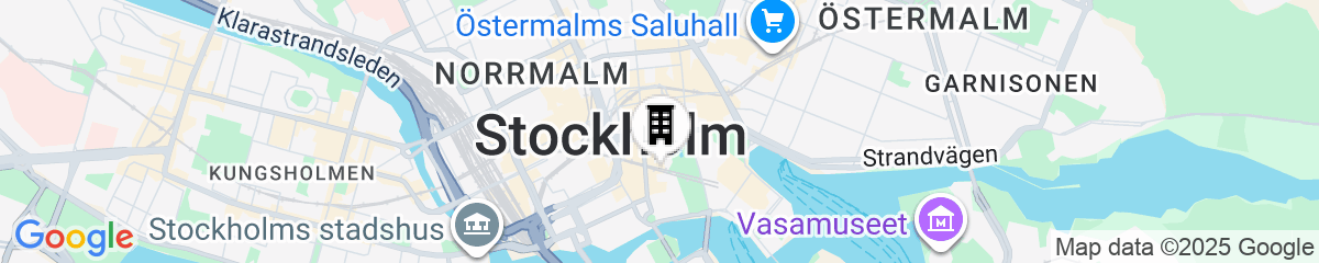 Map for Hotel Kungsträdgården