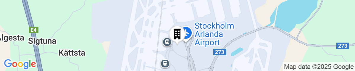 Map for Comfort Hotel Arlanda Airport Terminal