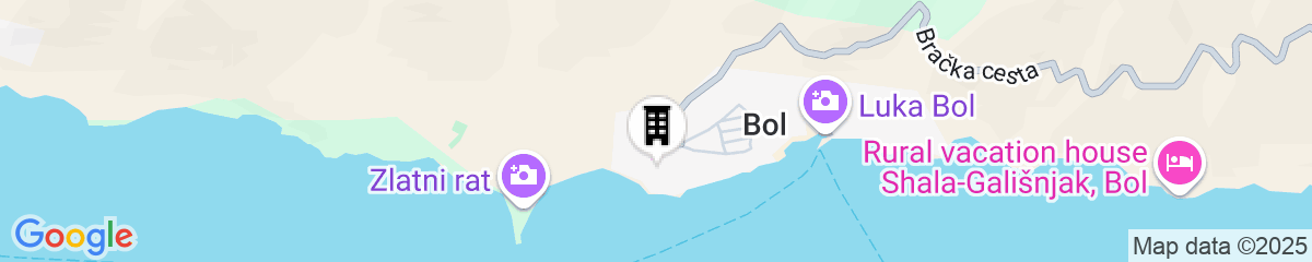 Map for Bluesun Hotel Borak