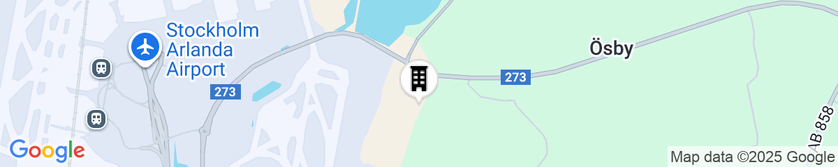 Map for Good Morning Arlanda