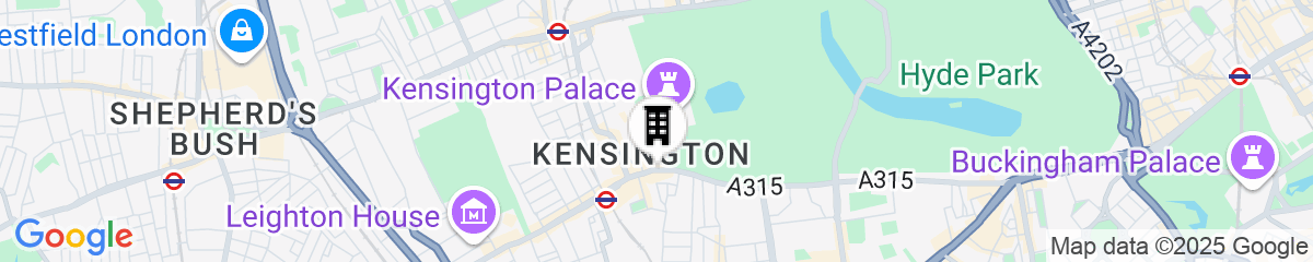 Map for Royal Garden Hotel