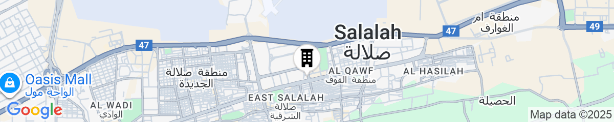 Map for Kyriad Hotel Salalah