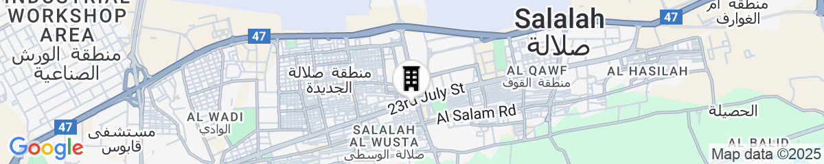 Map for Muscat International Hotel Plaza Salalah