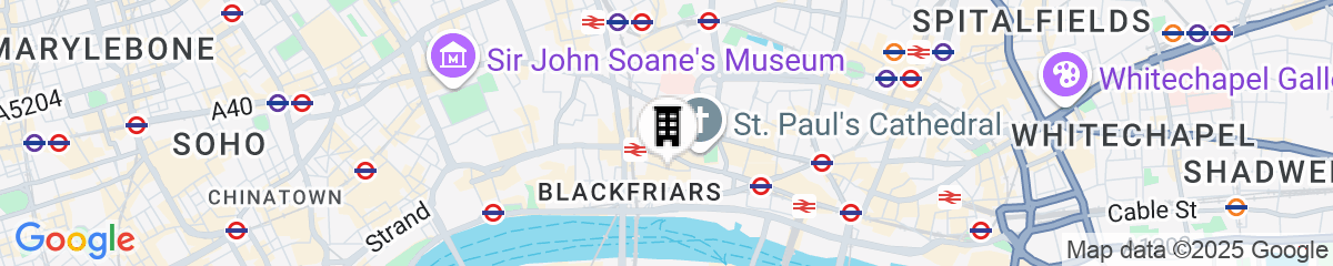 Map for Native Kings Wardrobe, St Paul's