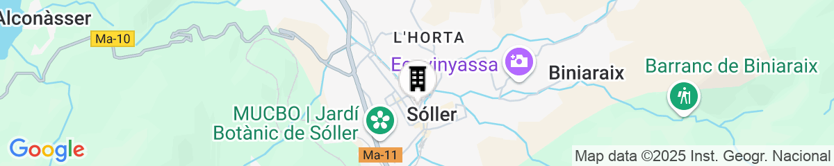 Map for Alcázar Hotel Sóller - New Opening