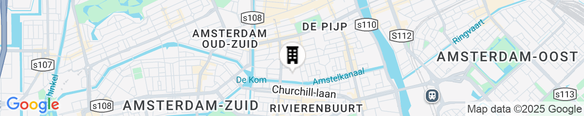 Map for Hotel Okura Amsterdam
