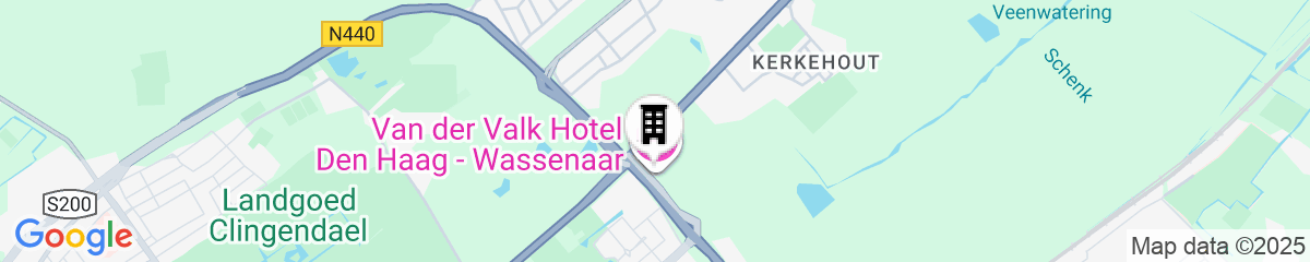 Map for Van der Valk Hotel Den Haag Wassenaar
