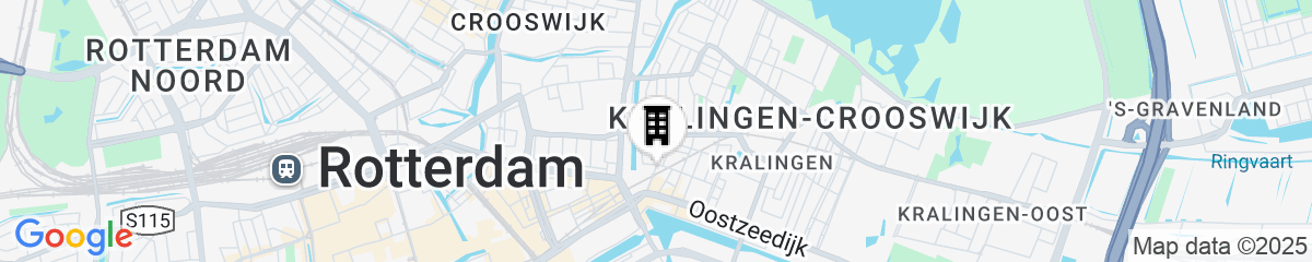 Map for Fletcher Boutique Hotel Slaak - Rotterdam