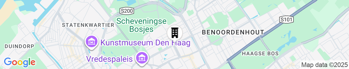 Map for Stadsvilla Hotel Mozaic Den Haag