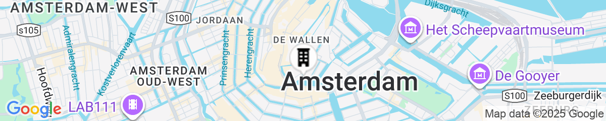 Map for Hotel Nes Amsterdam